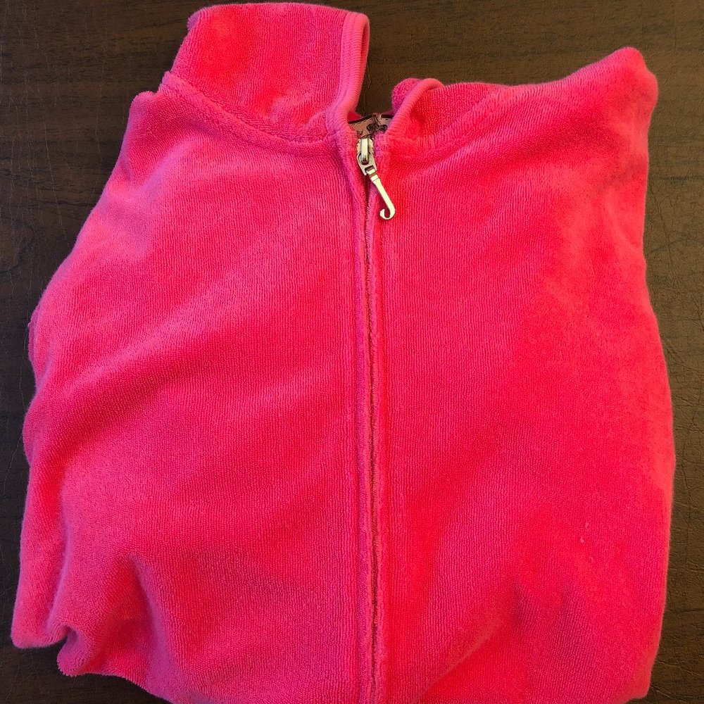 Vintage Juicy Couture Terrycloth Zip Up Hoodie